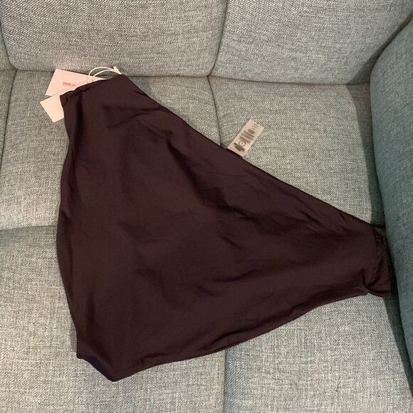 Good American Black 10 Ways To Wear Black Bikini Bottom Size 6/3XL - Picture 6 of 6